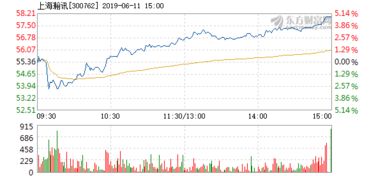 上海瀚訊6月11日快速回調